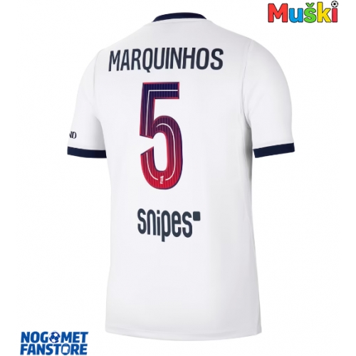 Paris Saint-Germain Marquinhos #5 Gostujuci Dres 2026-27 Kratak Rukav